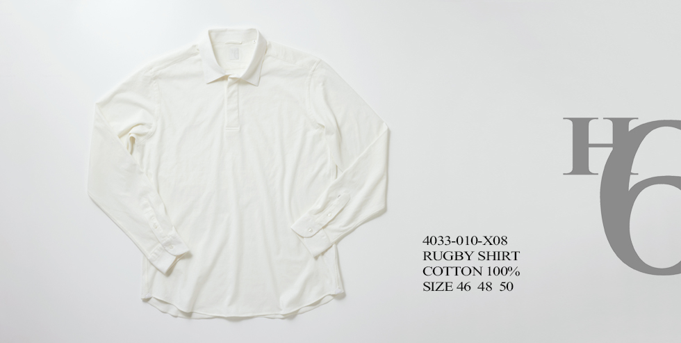 【予約販売】白いサルトリアルスポーツシャツ 長袖